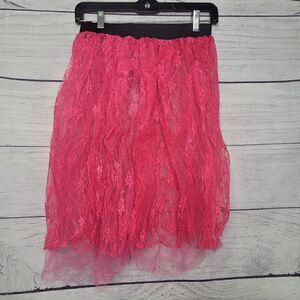 Women's
Floral Mesh Layered Skirt XS